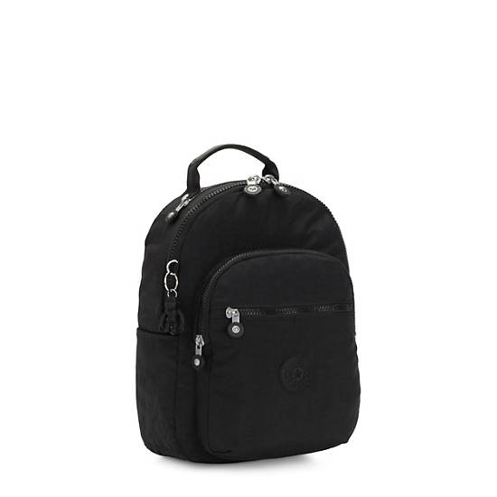 Kipling Seoul Small Klassieke Tablet Rugzak Zwart | België 1607EB